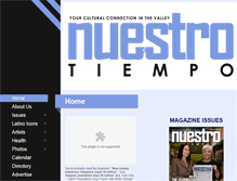 Tablet Screenshot of nuestrotiempo.net